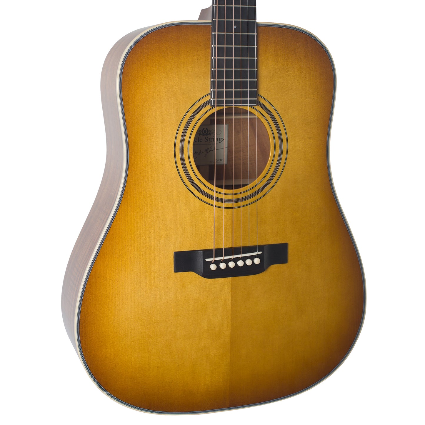 2024 Circle Strings Dreadnought - German Spruce & Koa