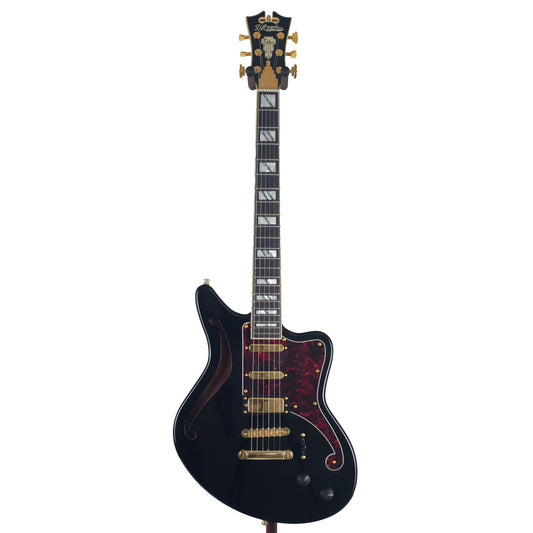 D'Angelico Deluxe Bedford SH Gloss Black