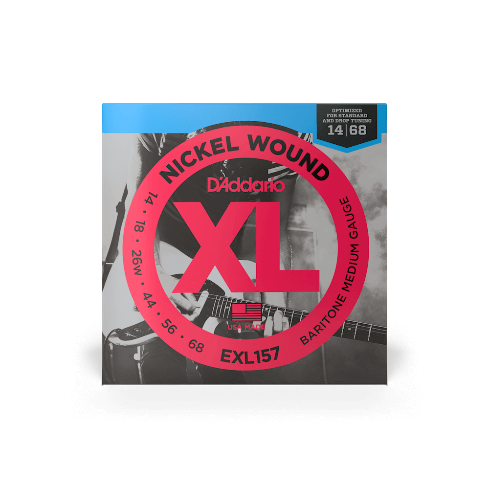 D'Addario XL Nickel Wound Baritone Guitar Strings