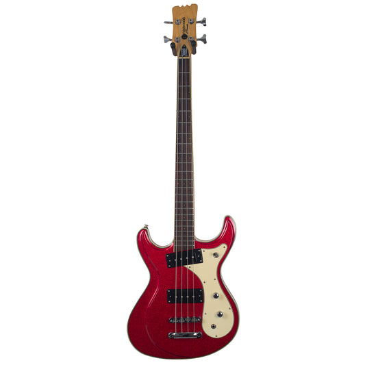 Eastwood UNIVOX Electric Bass - Cherry Sparkle