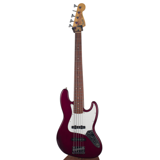 1999 Fender MIM Standard Jazz Bass V - Midnight Wine