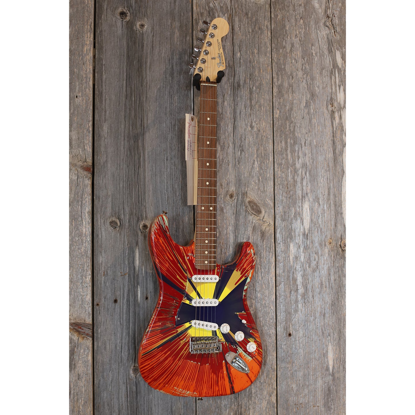 2003 Fender Stratocaster MIM "Splattercaster"